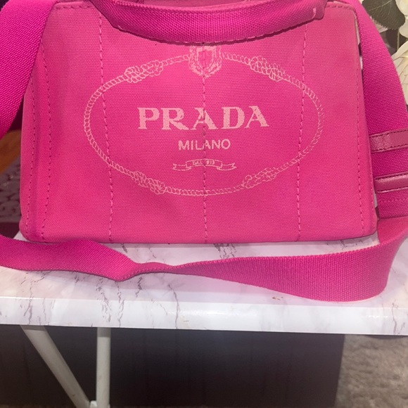 Prada Bags Prada Canapa Bag Wauthentic Prada Strap Poshmark